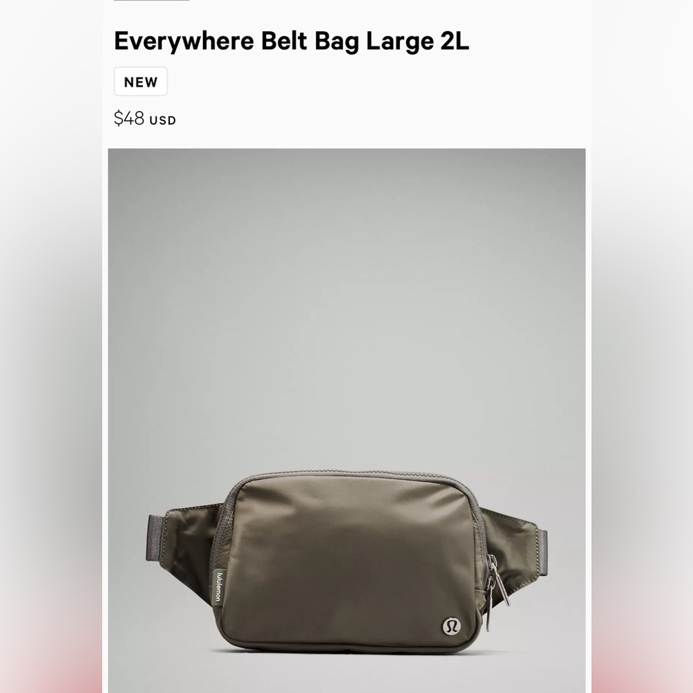 Lululemon Everywhere belt bag